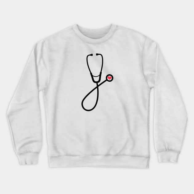 Stethoscope Crewneck Sweatshirt by TheTreasureStash